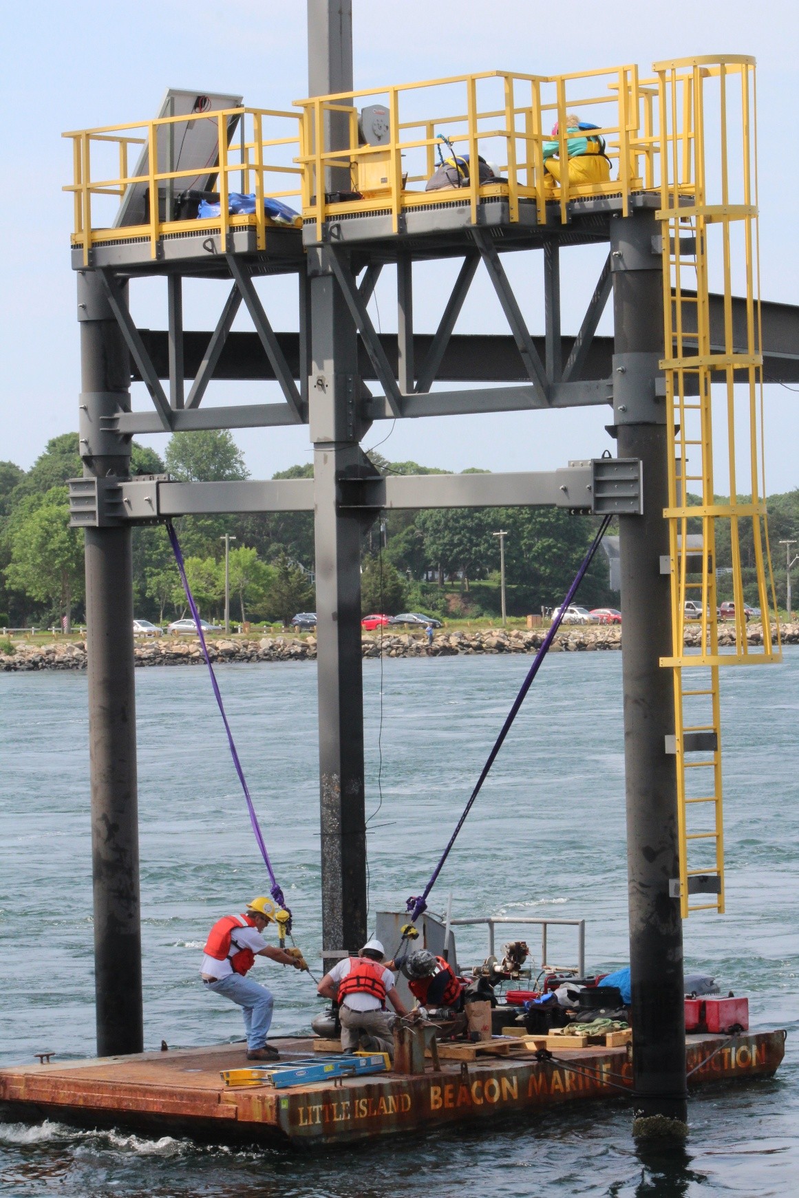MRECo's Bourne Tidal Test Site.
