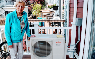 Rita presents her new heat pump