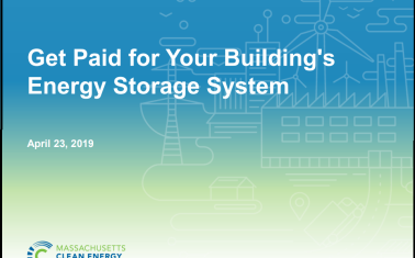 Get Paid for Your Building’s Energy Storage System