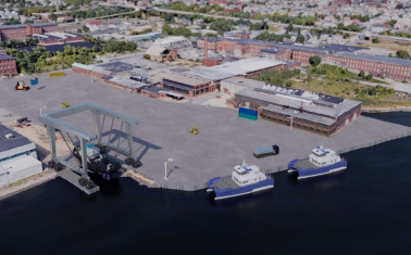 Shoreline Marine Terminal Early Conceptual Rendering