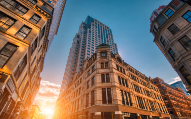Commercial buildings in Boston