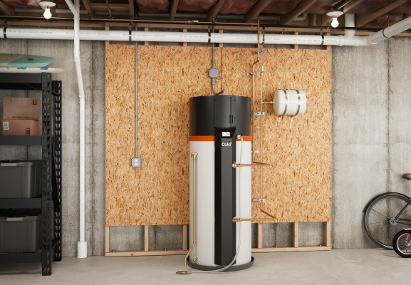 Cala Systems water heater.