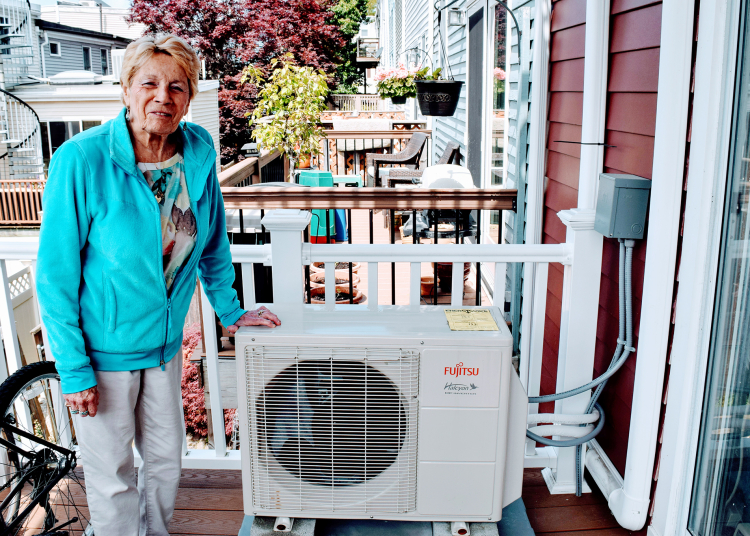 Rita presents her new heat pump