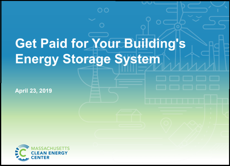 Get Paid for Your Building’s Energy Storage System Get Paid for Your Building’s Energy Storage System