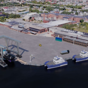 Shoreline Marine Terminal Early Conceptual Rendering