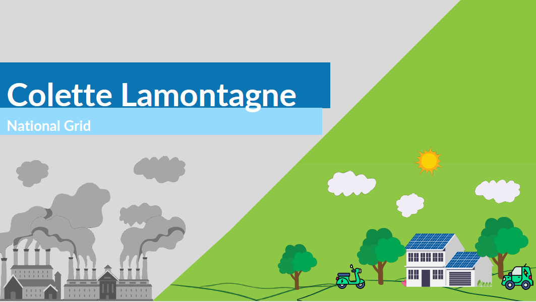 Cover slide of Collette Lamontagne presentation