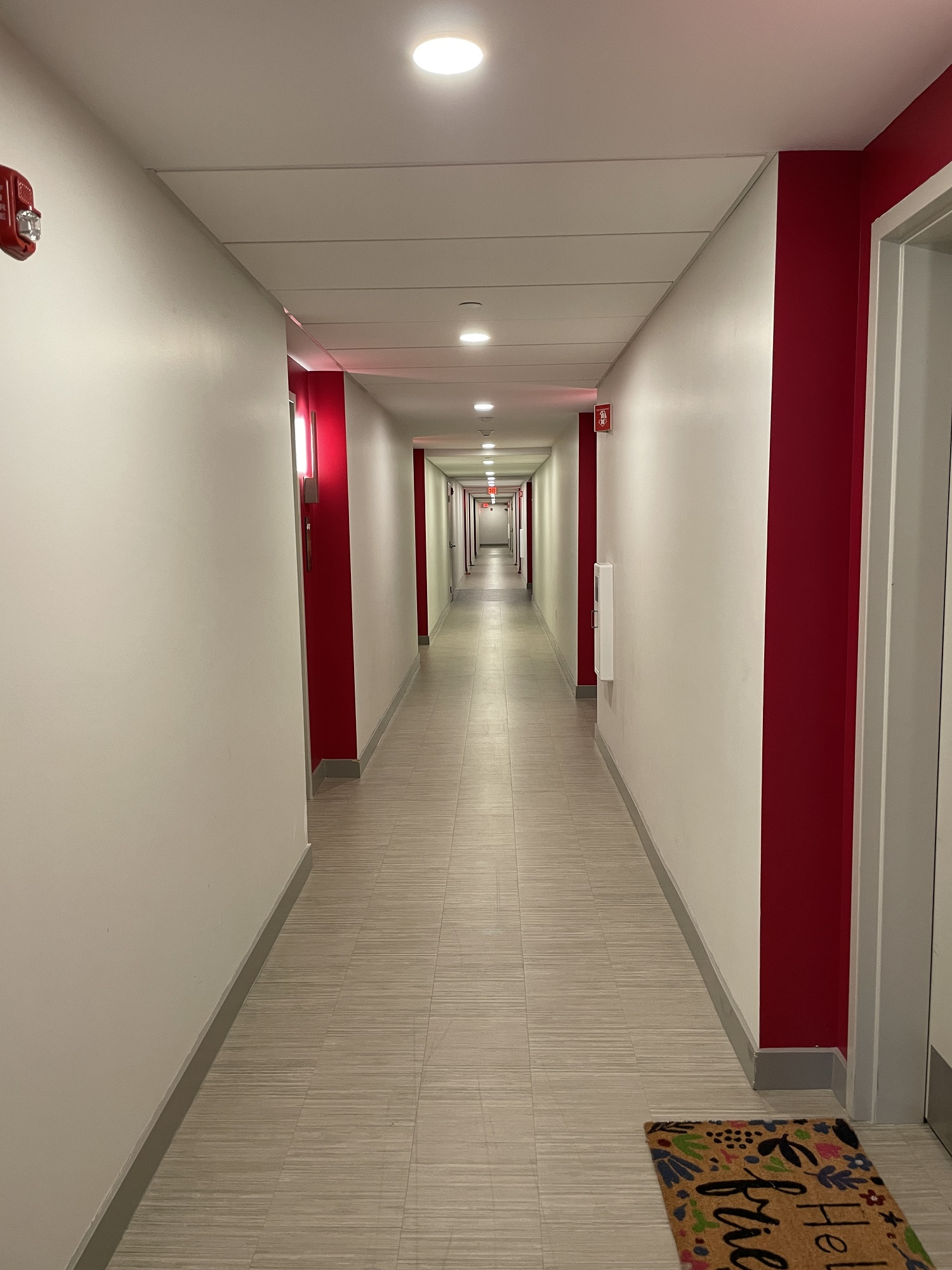 Residential hallway at Finch Cambridge