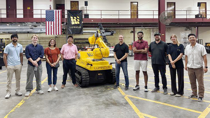 Investments team at Luminous robotics