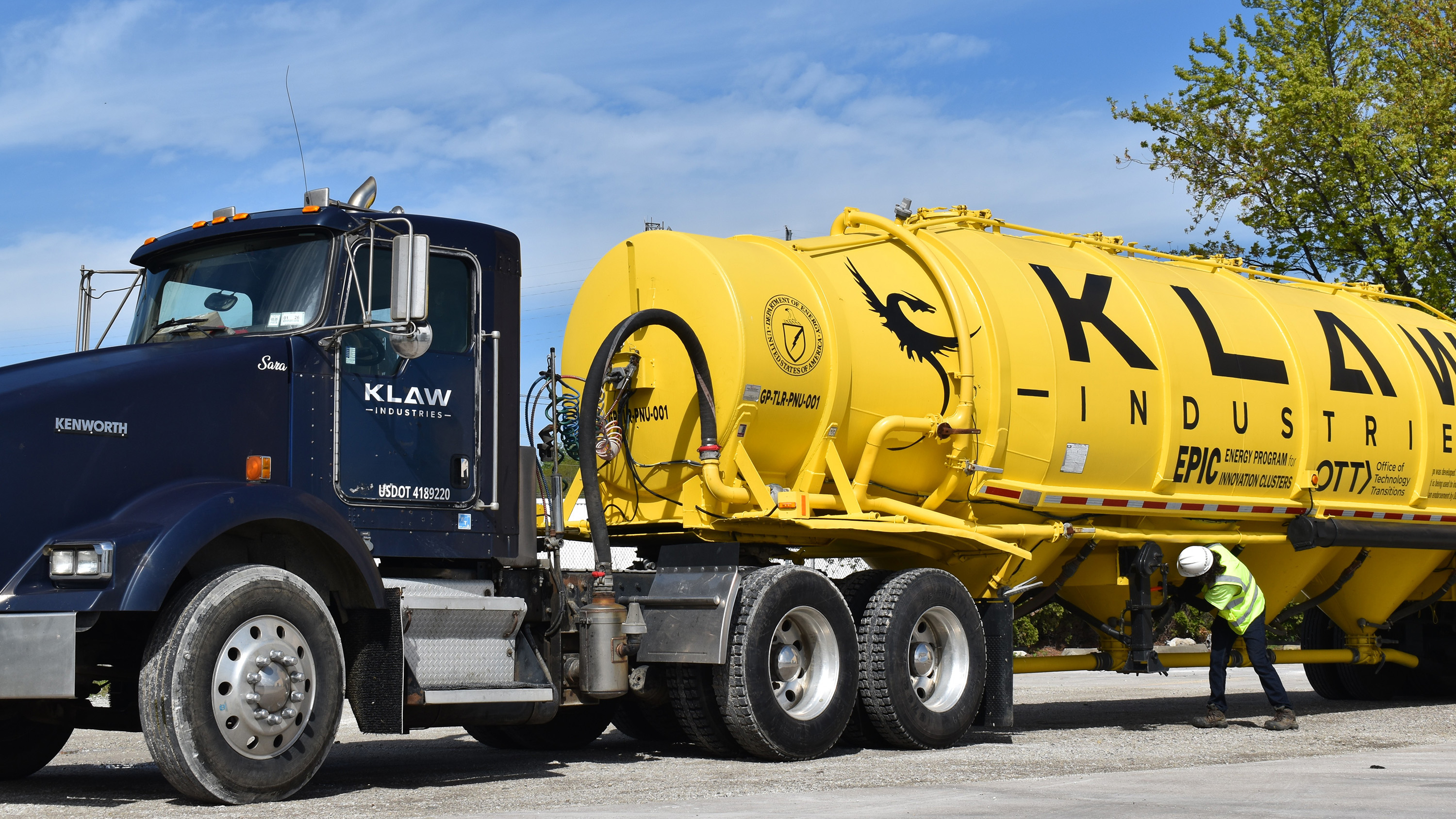 Klaw Industries truck