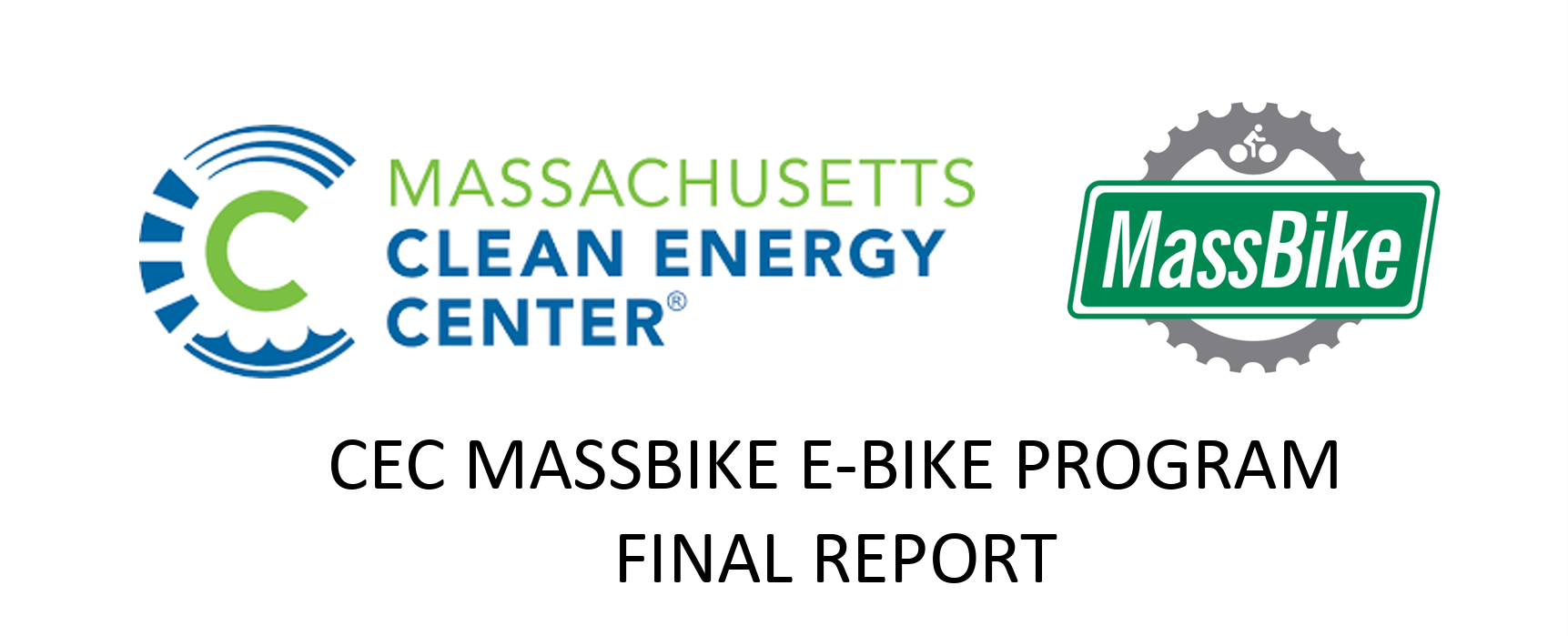 MassBike E-Bike Program Final Report Cover