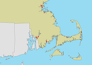 State of MA with RI and CT to the south