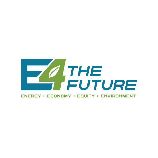 E4theFuture logo
