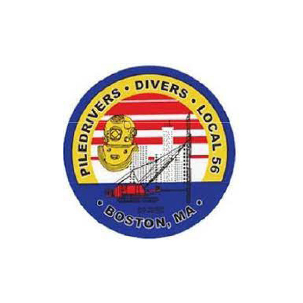 Pile Drivers and Divers, Local 56 logo